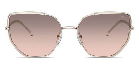 prada pr 50ws|Prada PR 50WS ZVN4K0 58 Pale Gold Sunglasses .